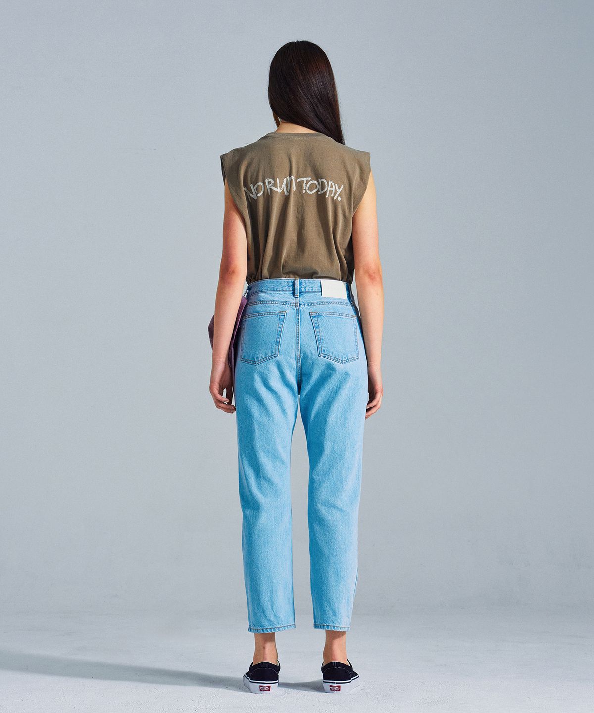 미나수(MENASOO) MNS x American apparel Today Sleeveless (over-fit)_Brown