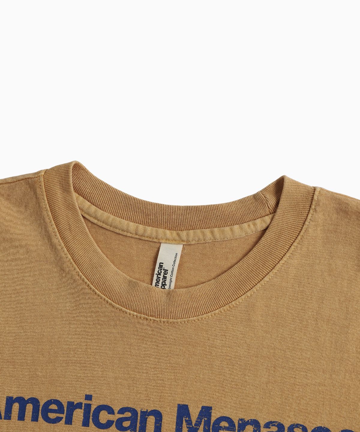 미나수(MENASOO) MNS x American apparel Today Sleeveless (over-fit)_Mustard