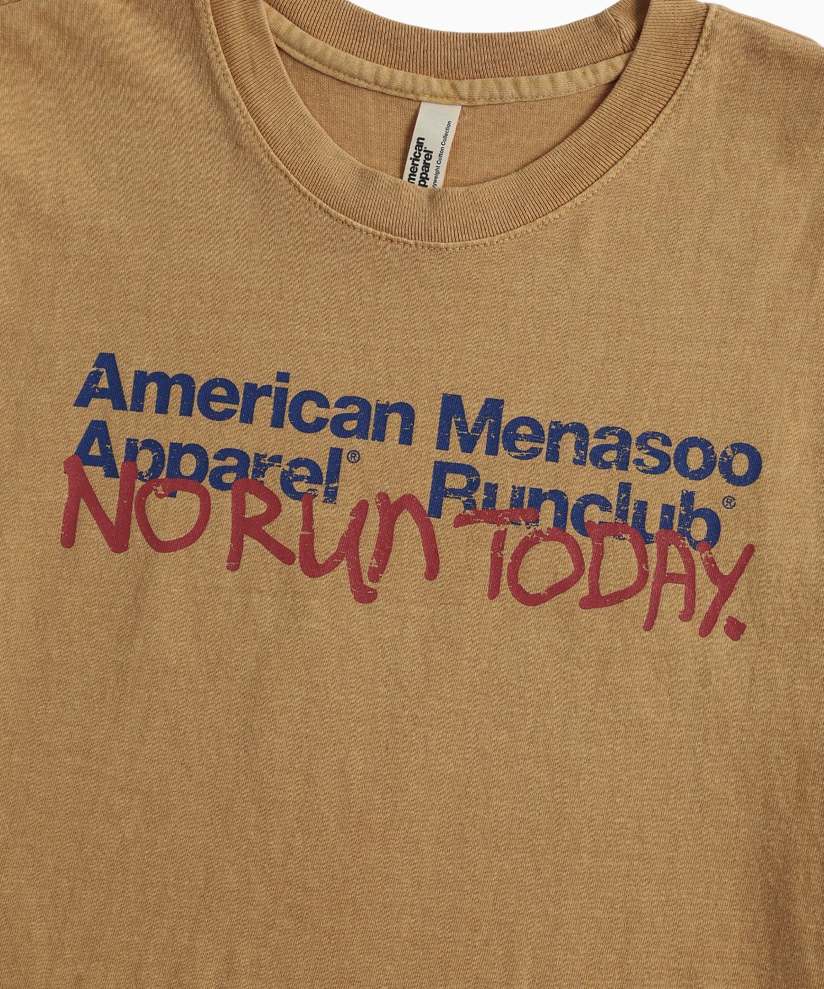 미나수(MENASOO) MNS x American apparel Today Sleeveless (over-fit)_Mustard