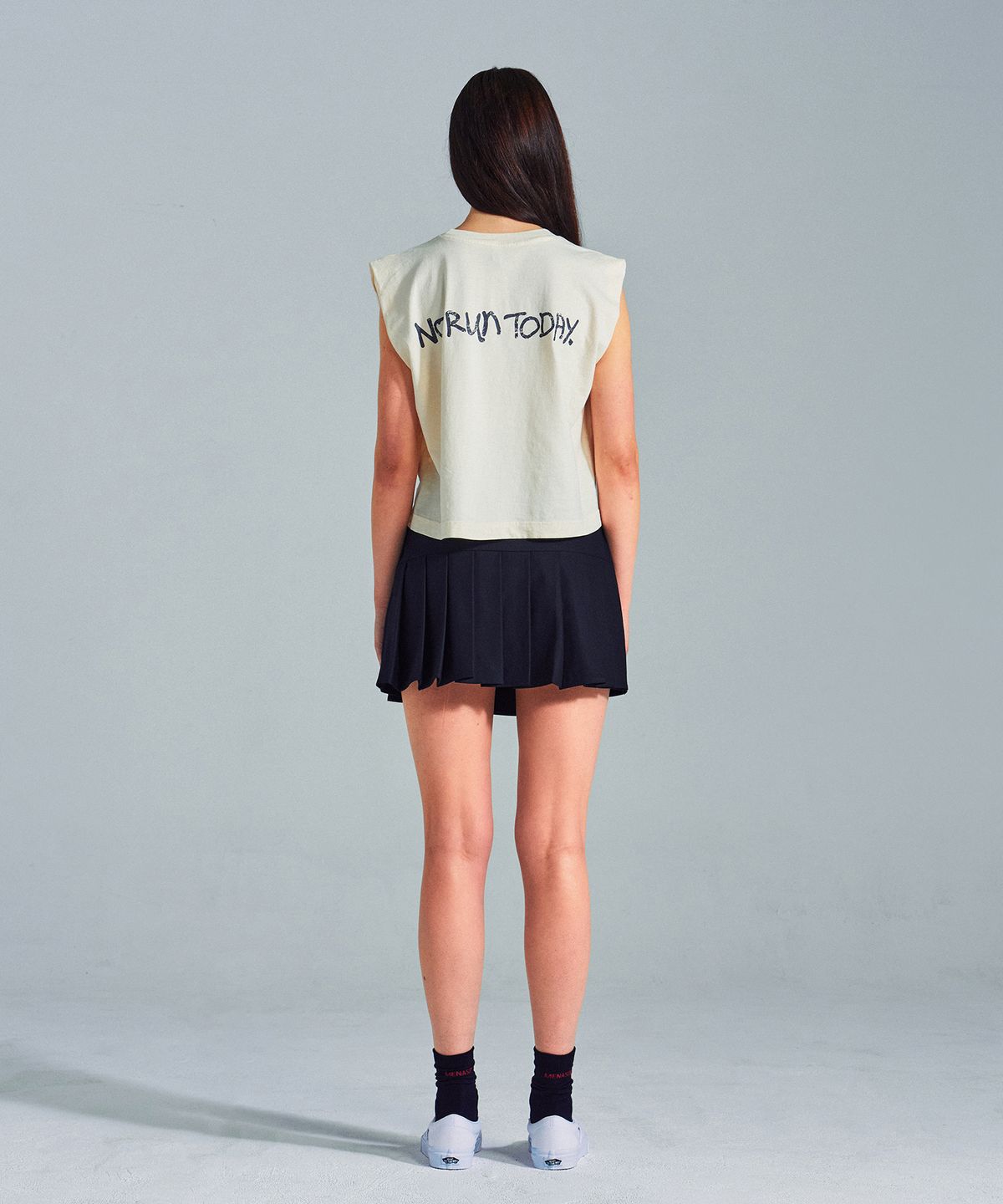미나수(MENASOO) MNS x American apparel Today Sleeveless (over-fit)_Cream