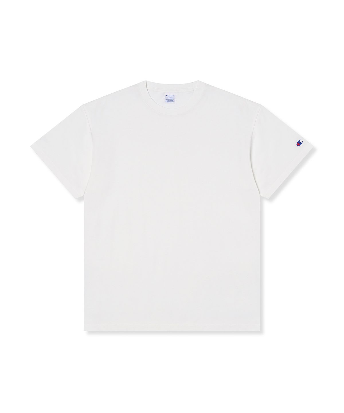 챔피온(CHAMPION) [2pack] 조그택 에어로 쿨 레이어드 티셔츠 White/White