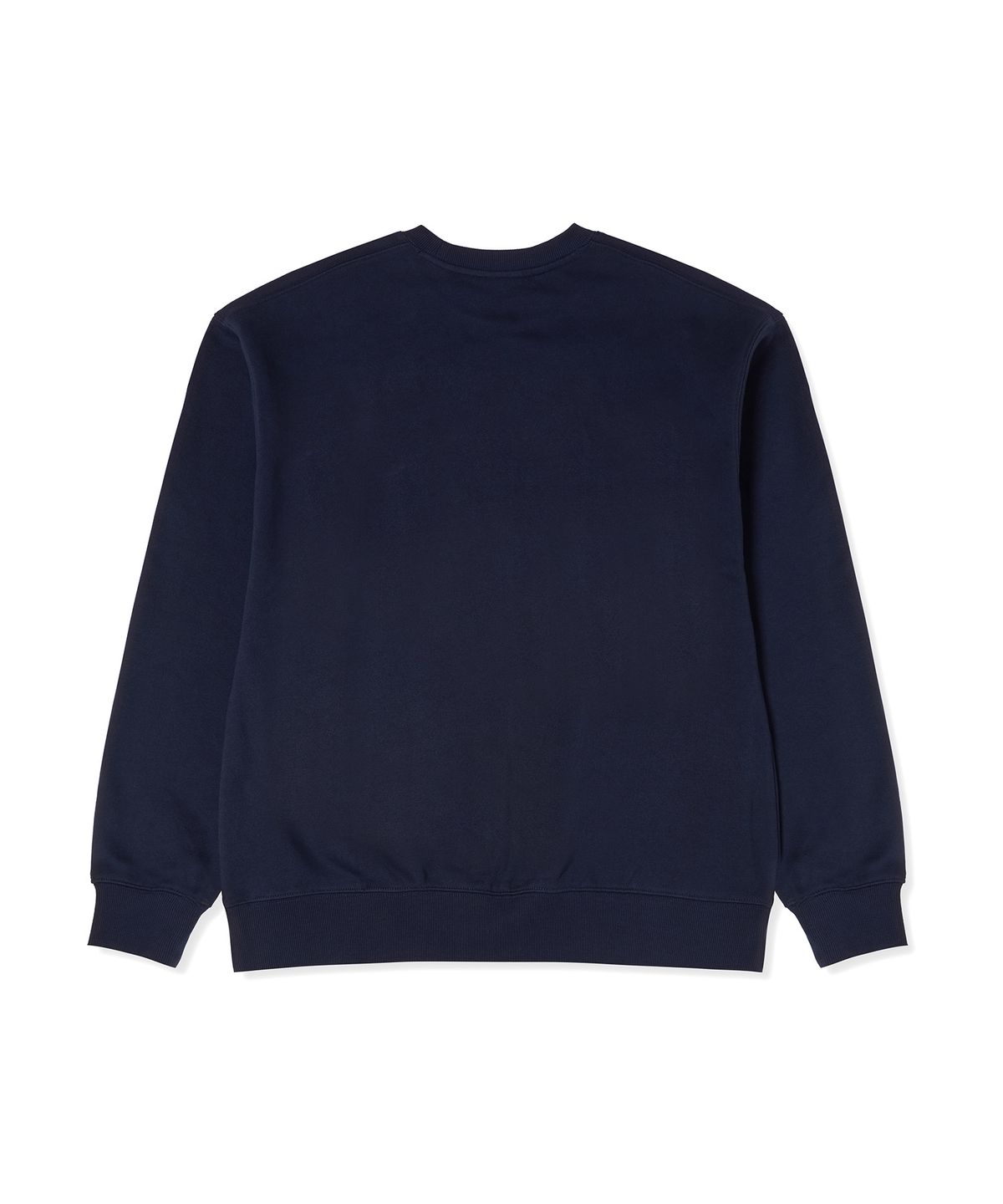 챔피온(CHAMPION) 플래그 아치 로고 오버핏 스웨트 셔츠 Navy