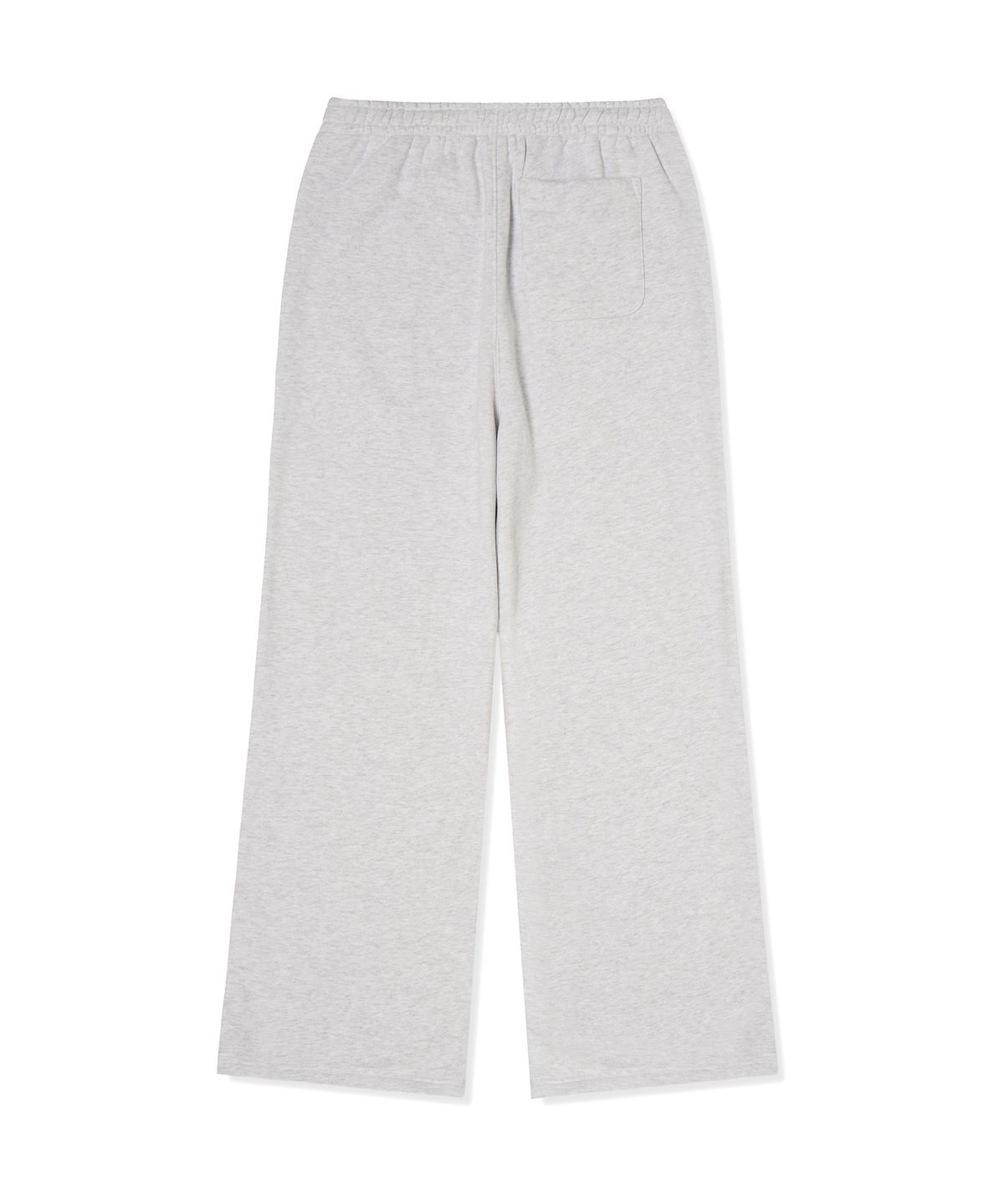 챔피온(CHAMPION) 여성 와이드핏 기모 스웨트팬츠 Light Grey Melange