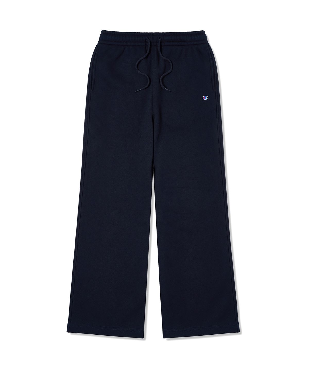 챔피온(CHAMPION) 여성 기모 부츠컷 스웨트 팬츠 Navy
