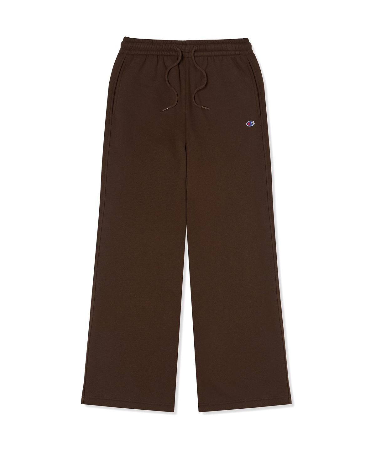 챔피온(CHAMPION) 여성 기모 부츠컷 스웨트 팬츠 Brown