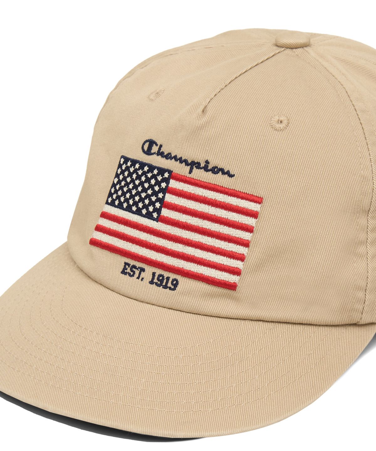 챔피온(CHAMPION) USA 로고 볼캡 Brown