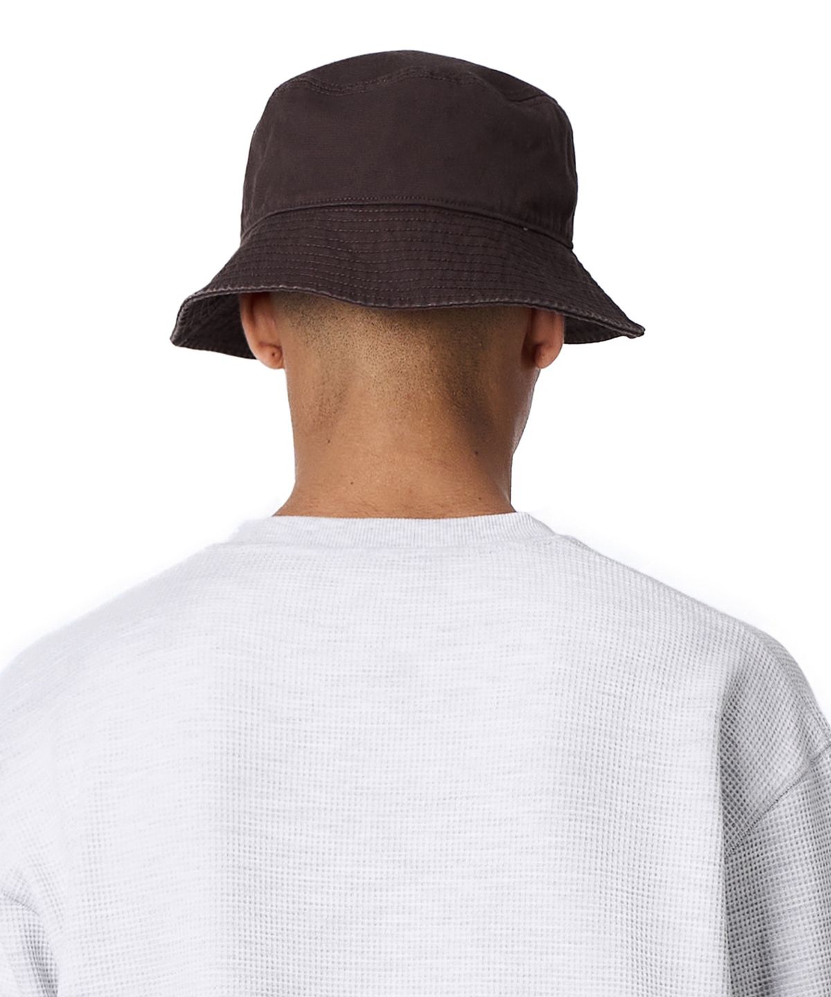 챔피온(CHAMPION) C로고 트윌 코튼 버킷햇 Brown
