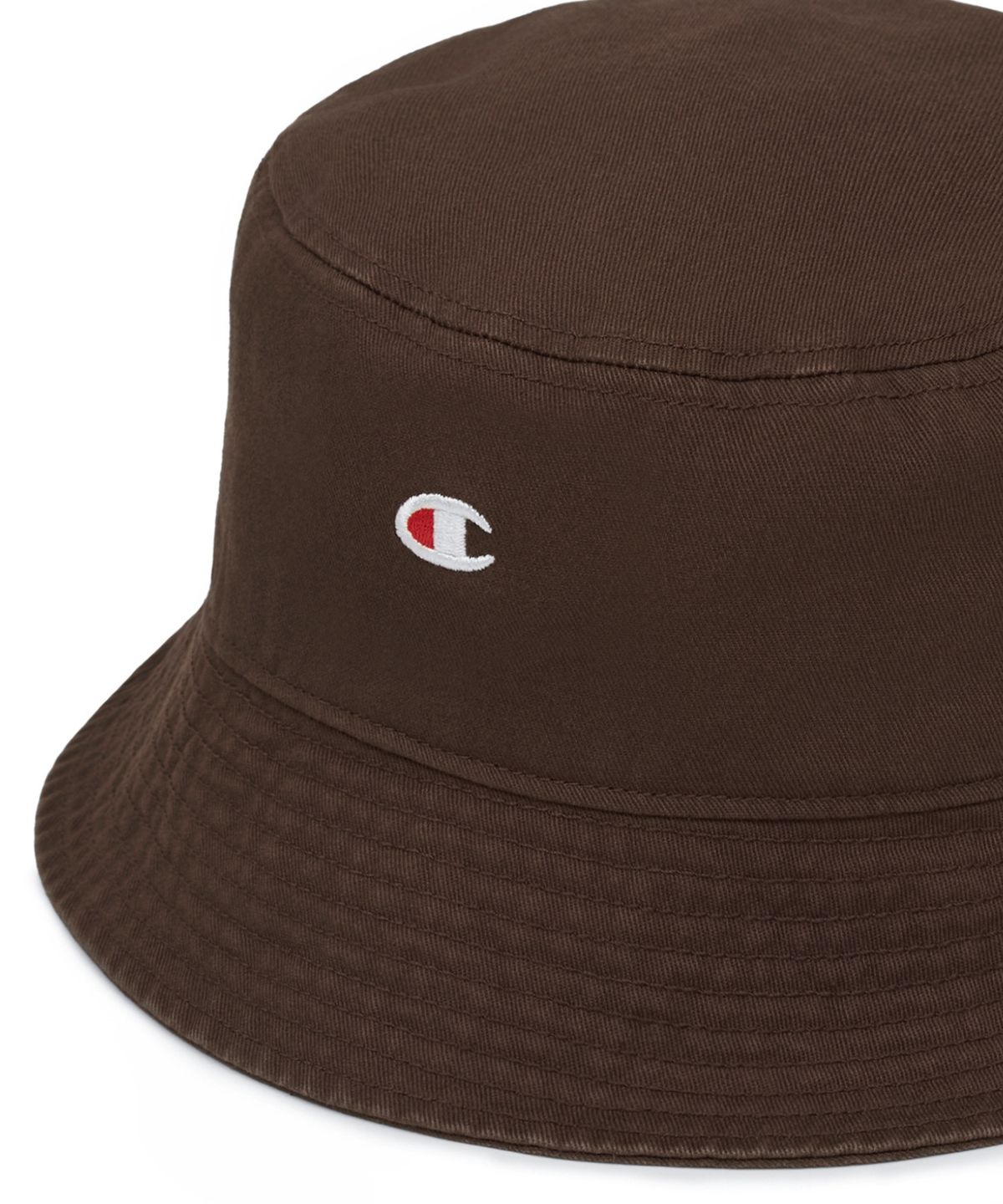 챔피온(CHAMPION) C로고 트윌 코튼 버킷햇 Brown