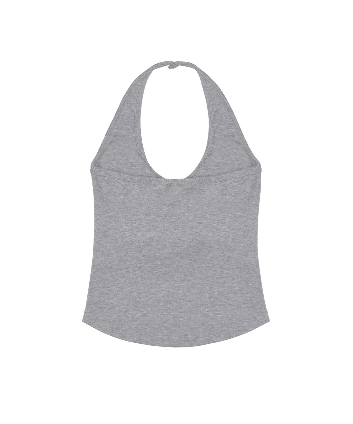 닉앤니콜(NICK&NICOLE) DEEP HALTER TOP_GRAY
