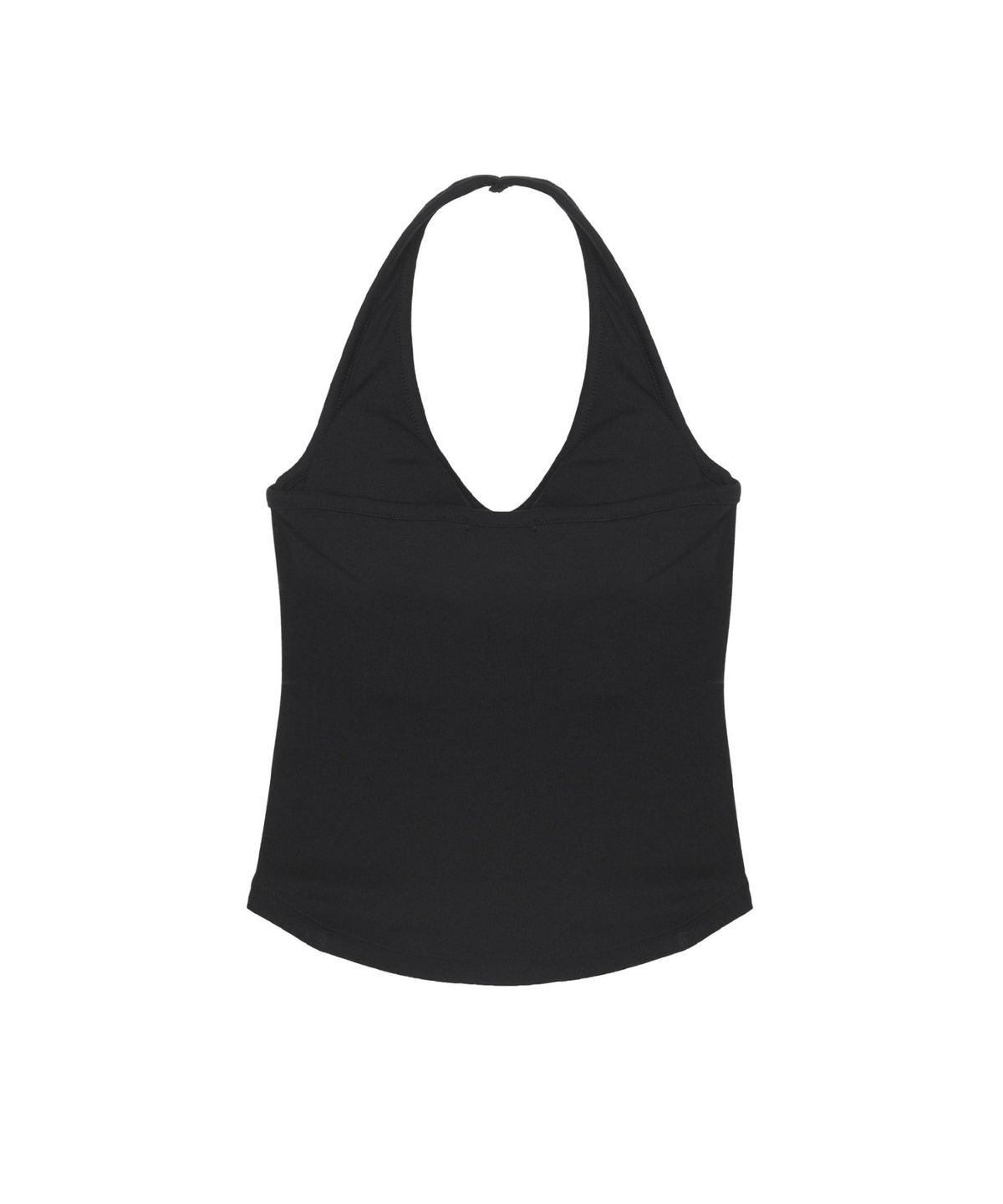 닉앤니콜(NICK&NICOLE) DEEP HALTER TOP_BLACK