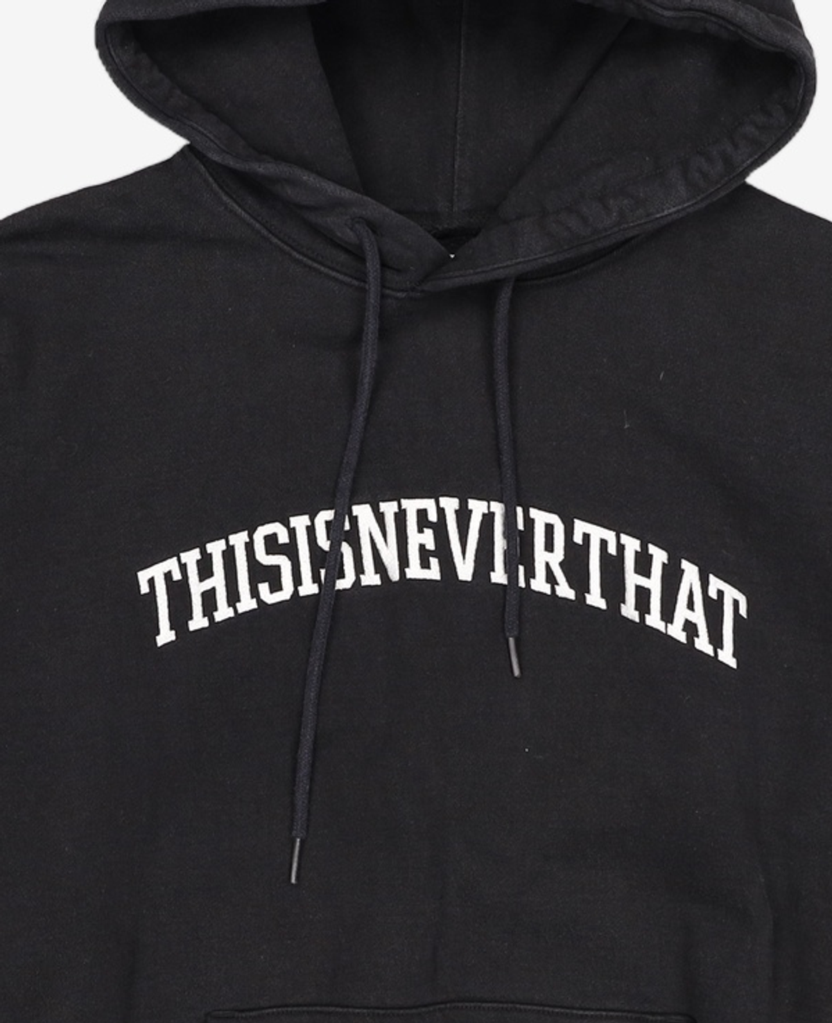 디스이즈네버댓(THISISNEVERTHAT) (FW21) Arch-Logo Hoodie - Black L