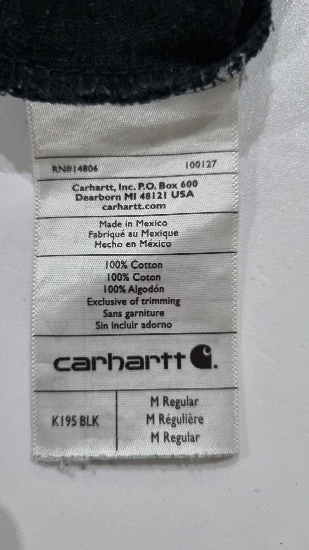 칼하트(CARHARTT) 반소매 티셔츠 M