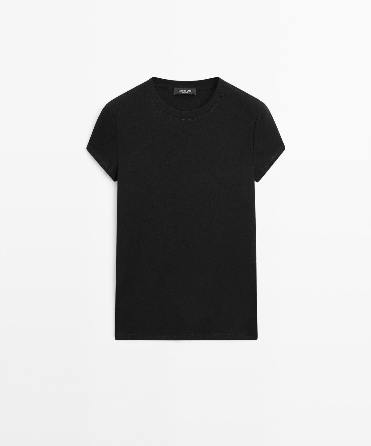 마시모두띠(MASSIMO DUTTI) 슬림 핏 반팔 티셔츠