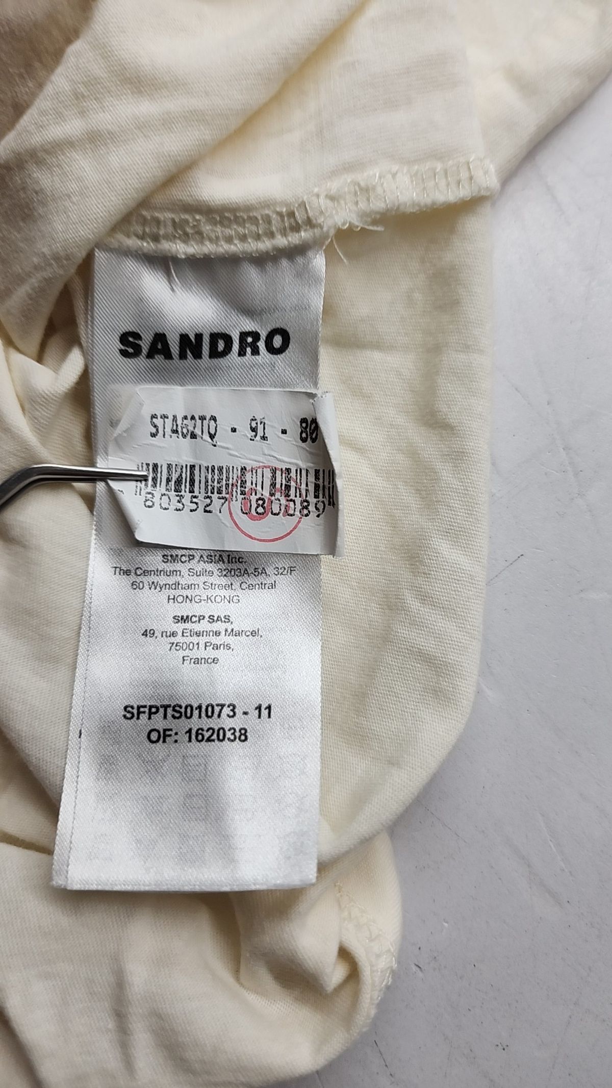 산드로(Sandro) 반소매 티셔츠 L