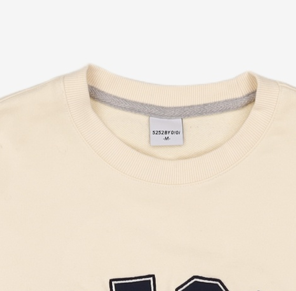 오아이오아이 컬렉션(OIOI COLLECTION) SIGNATURE SWEATSHIRTS [CREAM] M