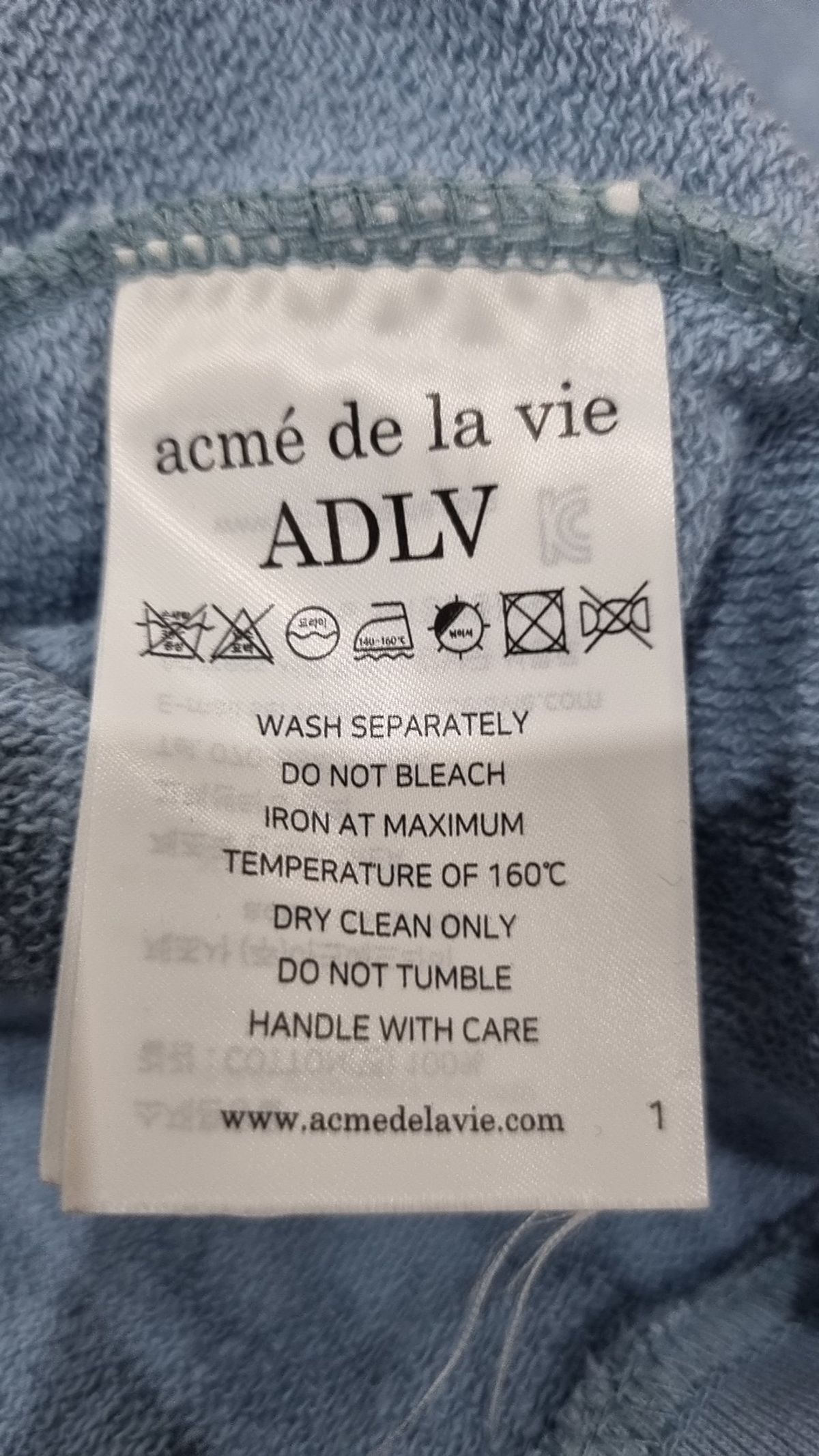 아크메드라비(ACME DE LA VIE) 후드 티셔츠 3XL