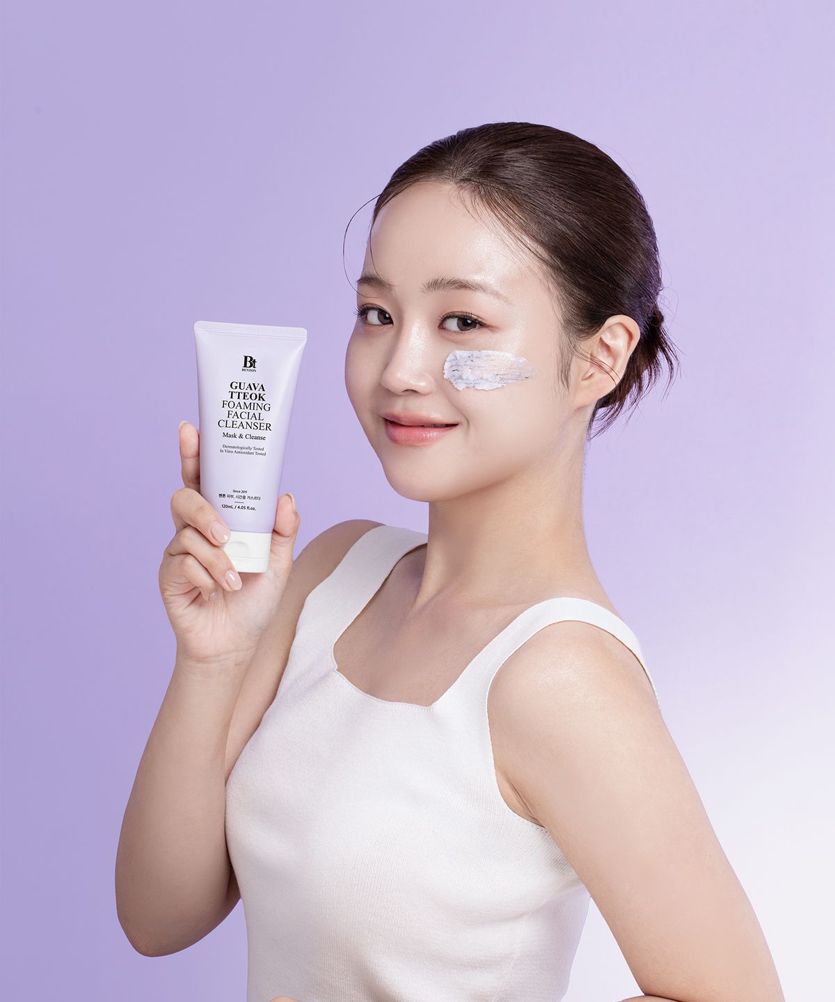 벤튼(BENTON) 구아바 떡폼 클렌저 120mL