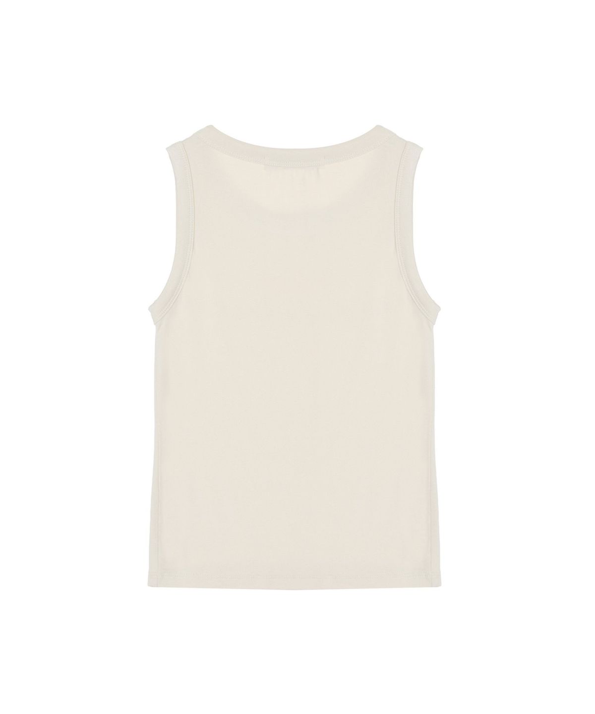 닉앤니콜(NICK&NICOLE) LETTERING SLEEVELESS TOP_BEIGE