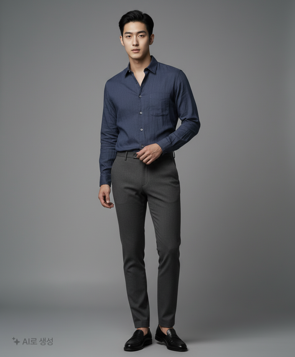 유니클로(UNIQLO) 캐주얼 셔츠 L