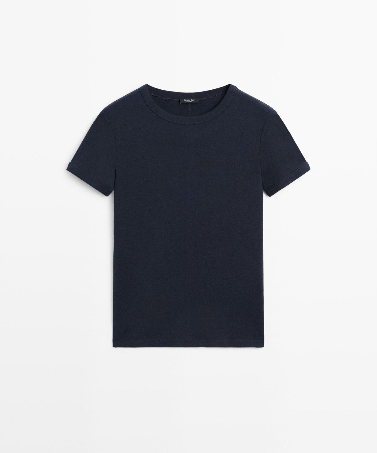 마시모두띠(MASSIMO DUTTI) 립 반팔 티셔츠