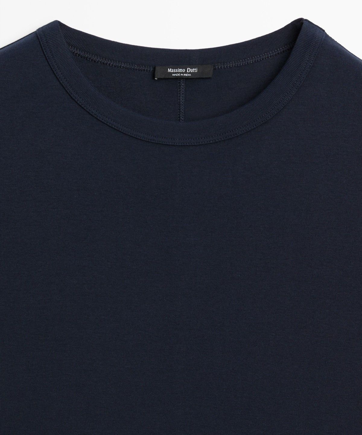 마시모두띠(MASSIMO DUTTI) 립 반팔 티셔츠