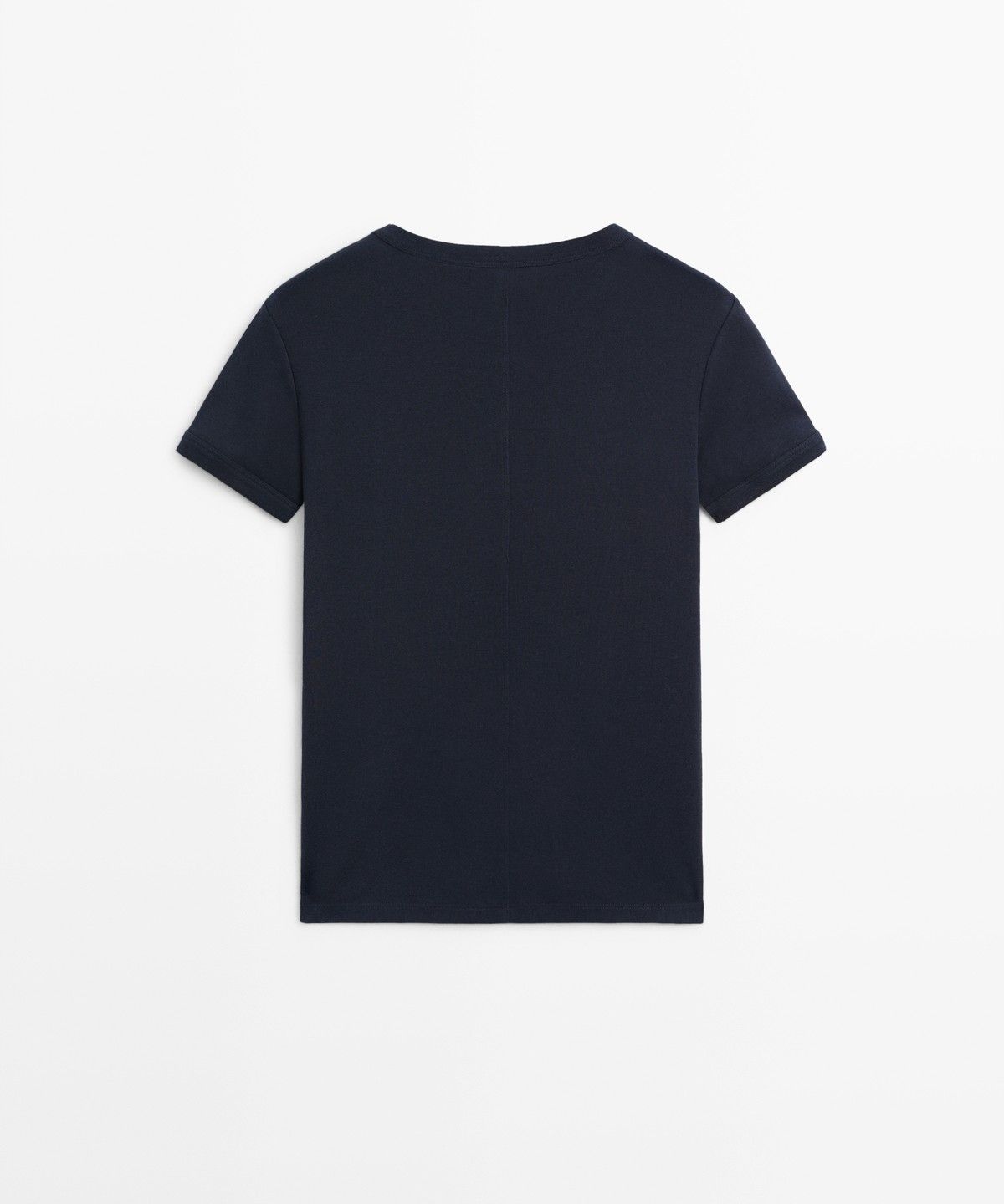 마시모두띠(MASSIMO DUTTI) 립 반팔 티셔츠