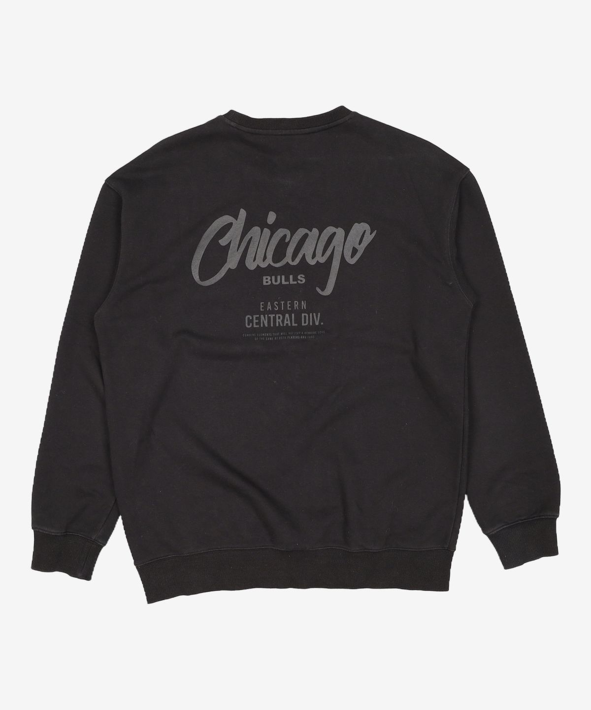 엔비에이(NBA) CHI BULLS 하드우드클래식 로고 맨투맨_N203TS042P L
