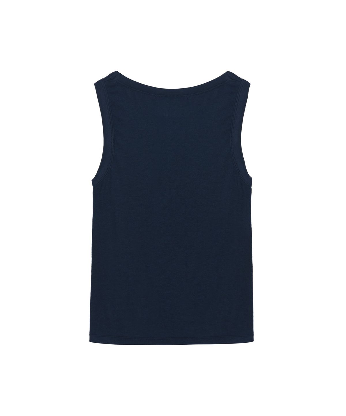 닉앤니콜(NICK&NICOLE) LETTERING SLEEVELESS TOP_NAVY