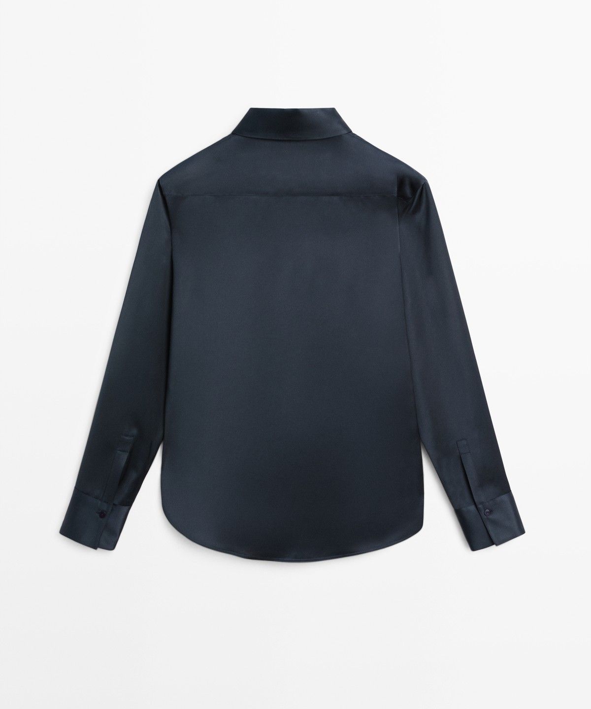 마시모두띠(MASSIMO DUTTI) 새틴 플루이드 셔츠