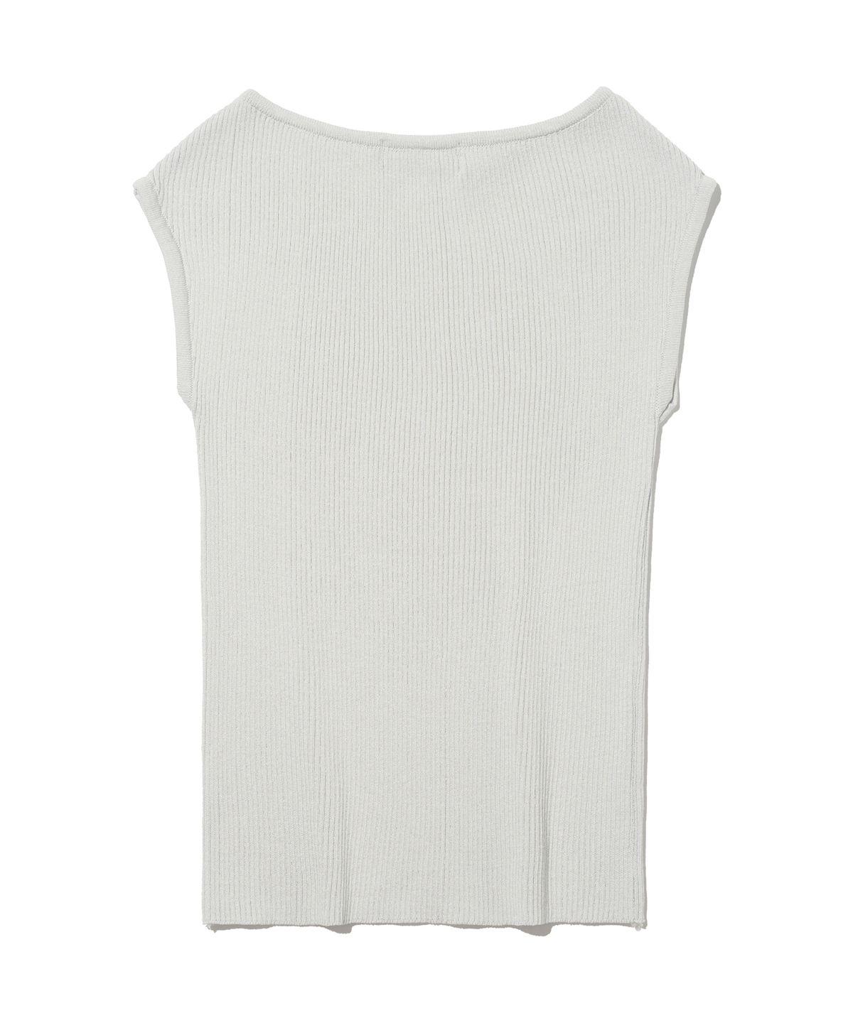 서울어패럴(SEOUL APPAREL) 시크 보트넥 슬리브리스 (그레이)