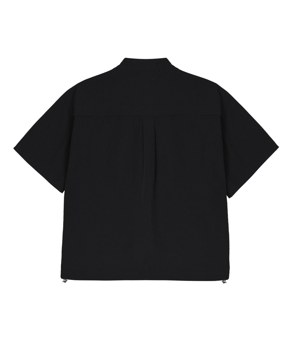 닉앤니콜(NICK&NICOLE) STAND SHORT WINDBREAKER_BLACK