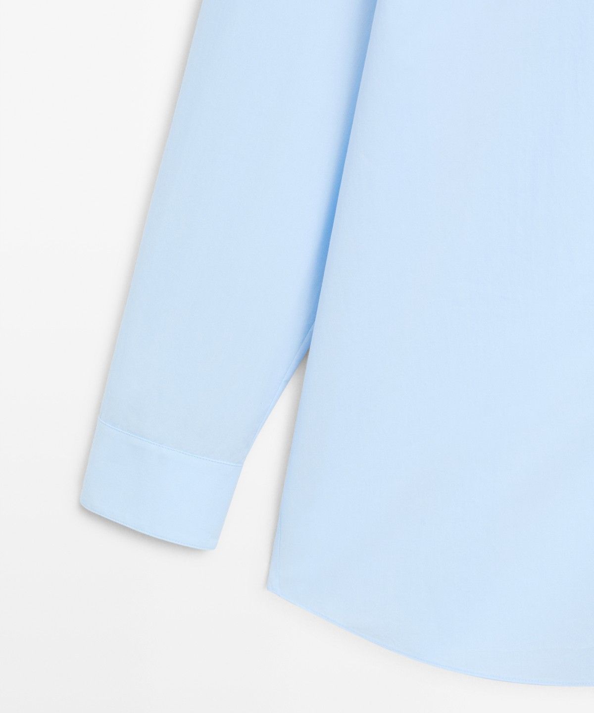 마시모두띠(MASSIMO DUTTI) 100% 코튼 포플린 셔츠
