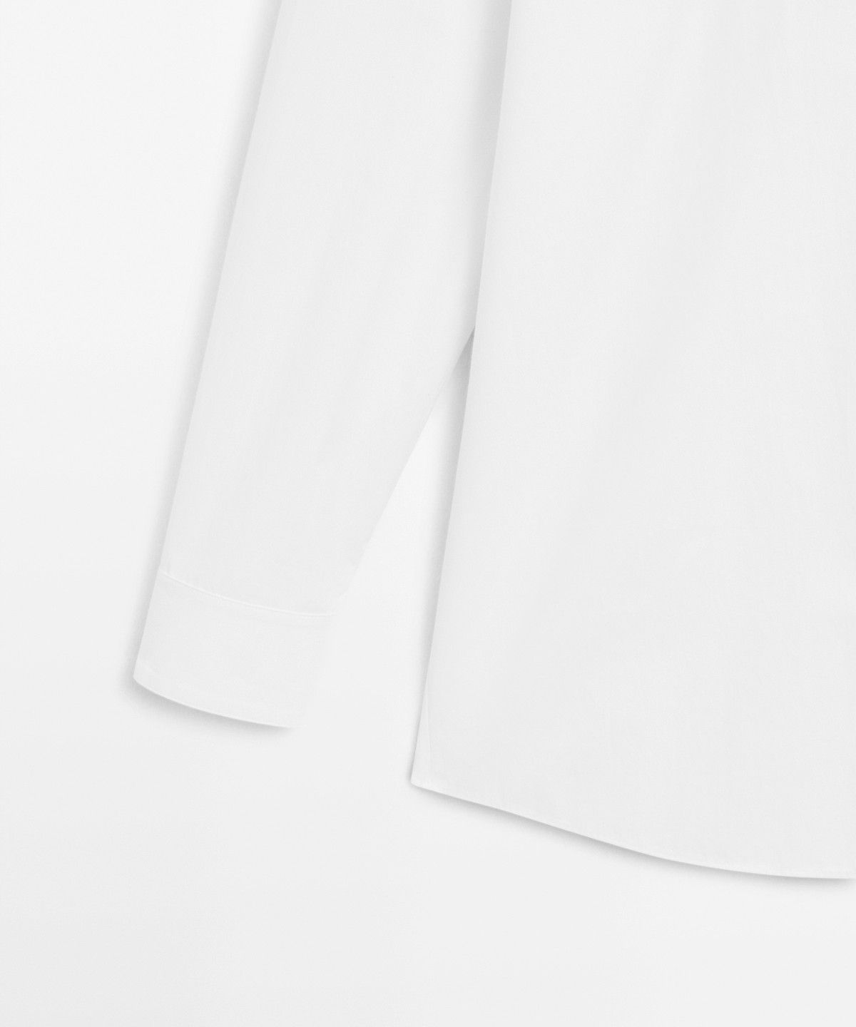 마시모두띠(MASSIMO DUTTI) 100% 코튼 포플린 셔츠