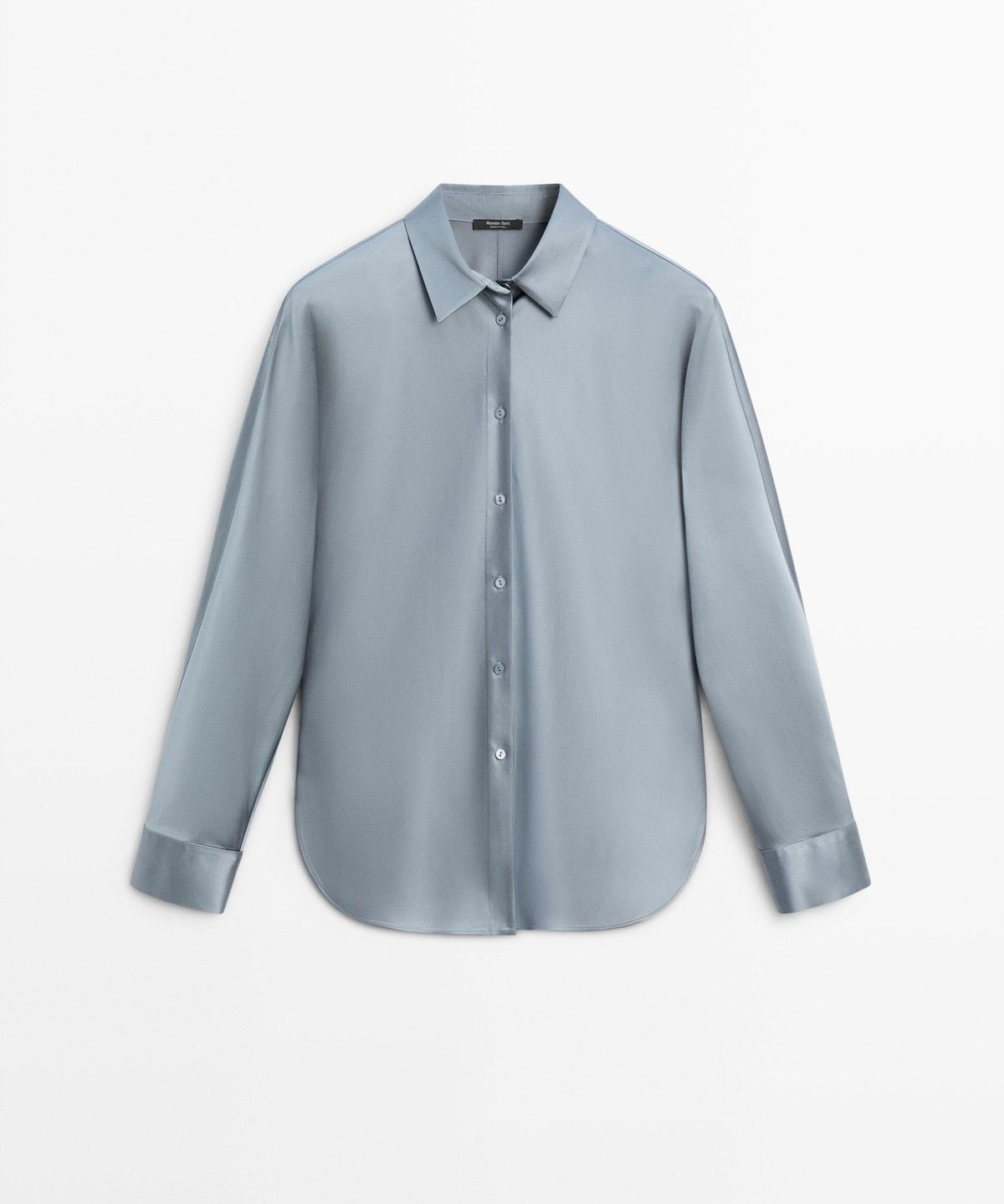 마시모두띠(MASSIMO DUTTI) 플루이드 새틴 셔츠