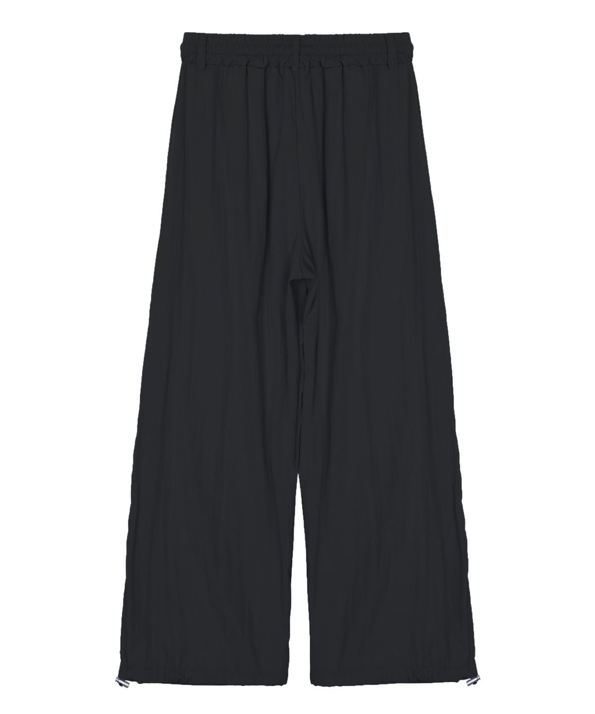 닉앤니콜(NICK&NICOLE) NYLON STRING WIDE PANTS_BLACK