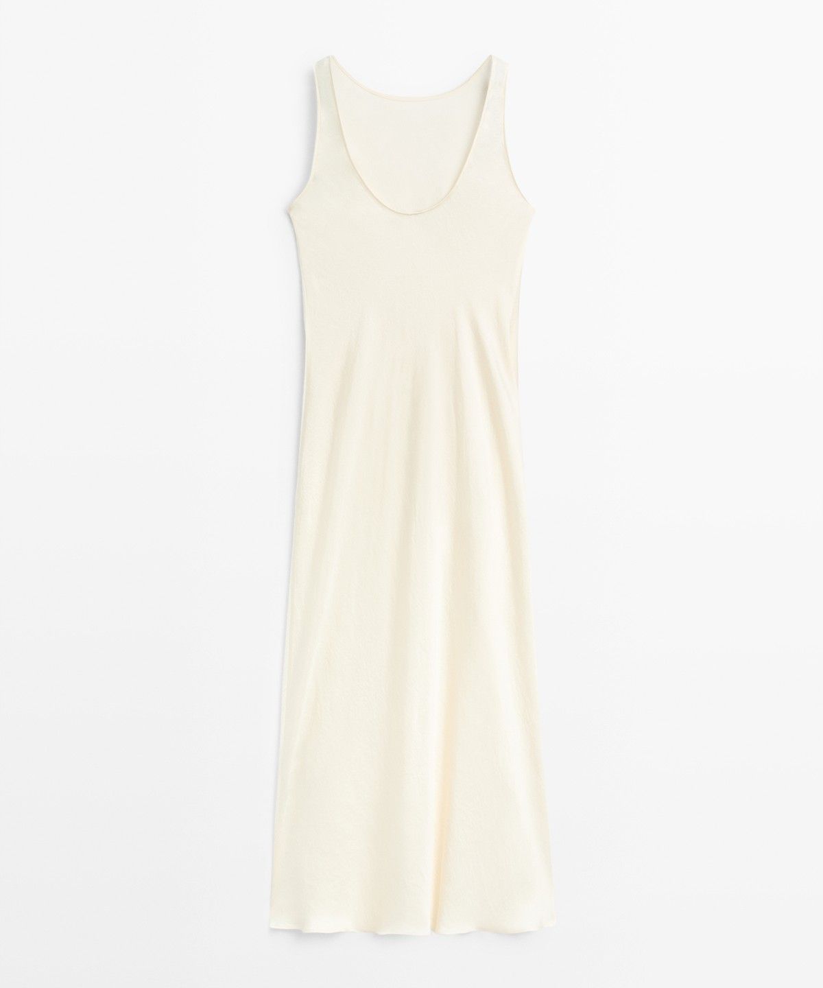 마시모두띠(MASSIMO DUTTI) 새틴 미디 원피스