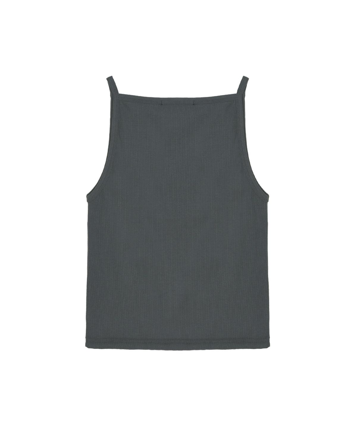 닉앤니콜(NICK&NICOLE) BOAT NECK SLEEVELESS TOP_CHACOAL