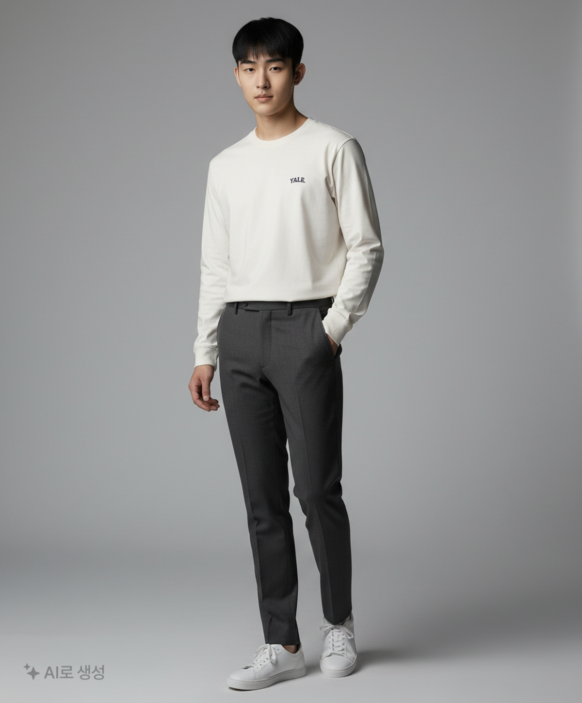 예일(YALE) 긴소매 티셔츠 XL