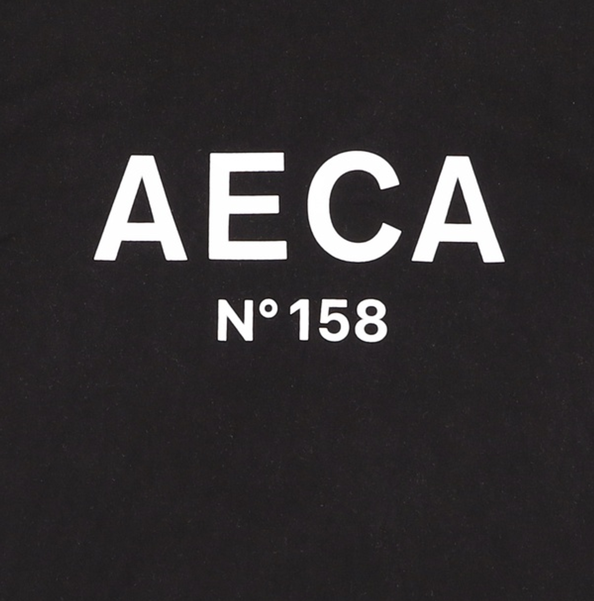 에이카화이트(AECA) HALF SLEEVE TEE (Premium BASIC) -LIGHT CHARCOAL 95