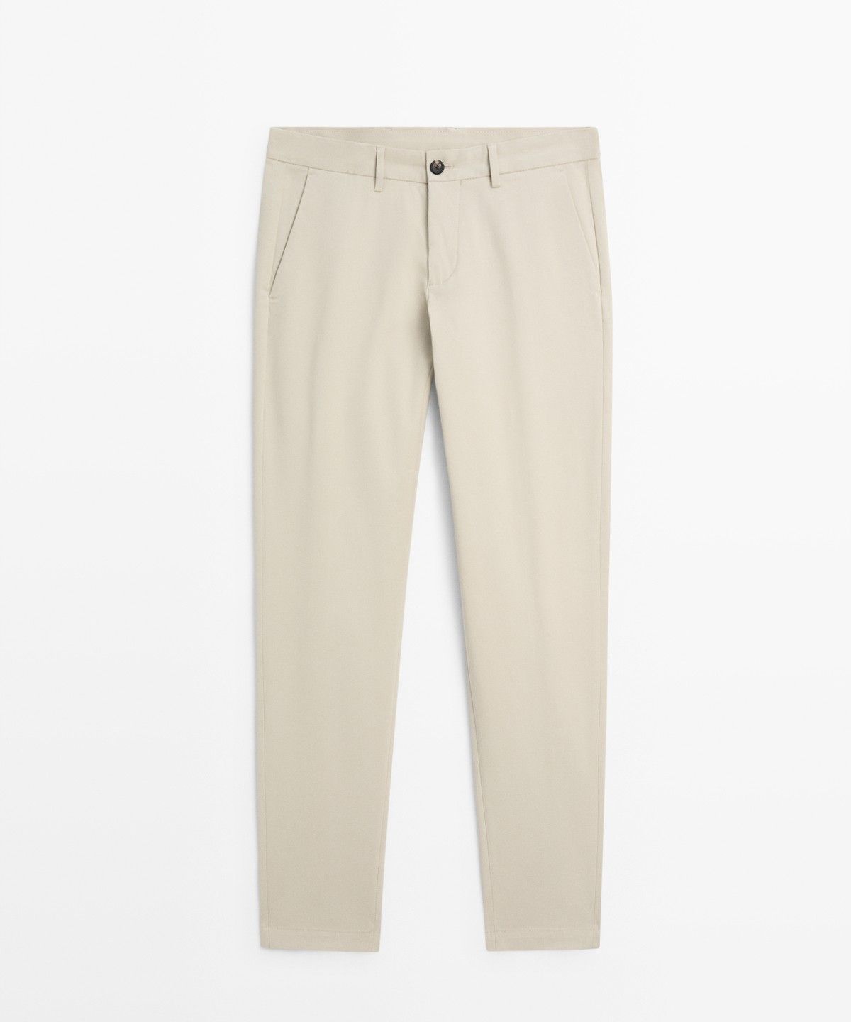 마시모두띠(MASSIMO DUTTI) 코튼 블렌드 슬림핏 팬츠