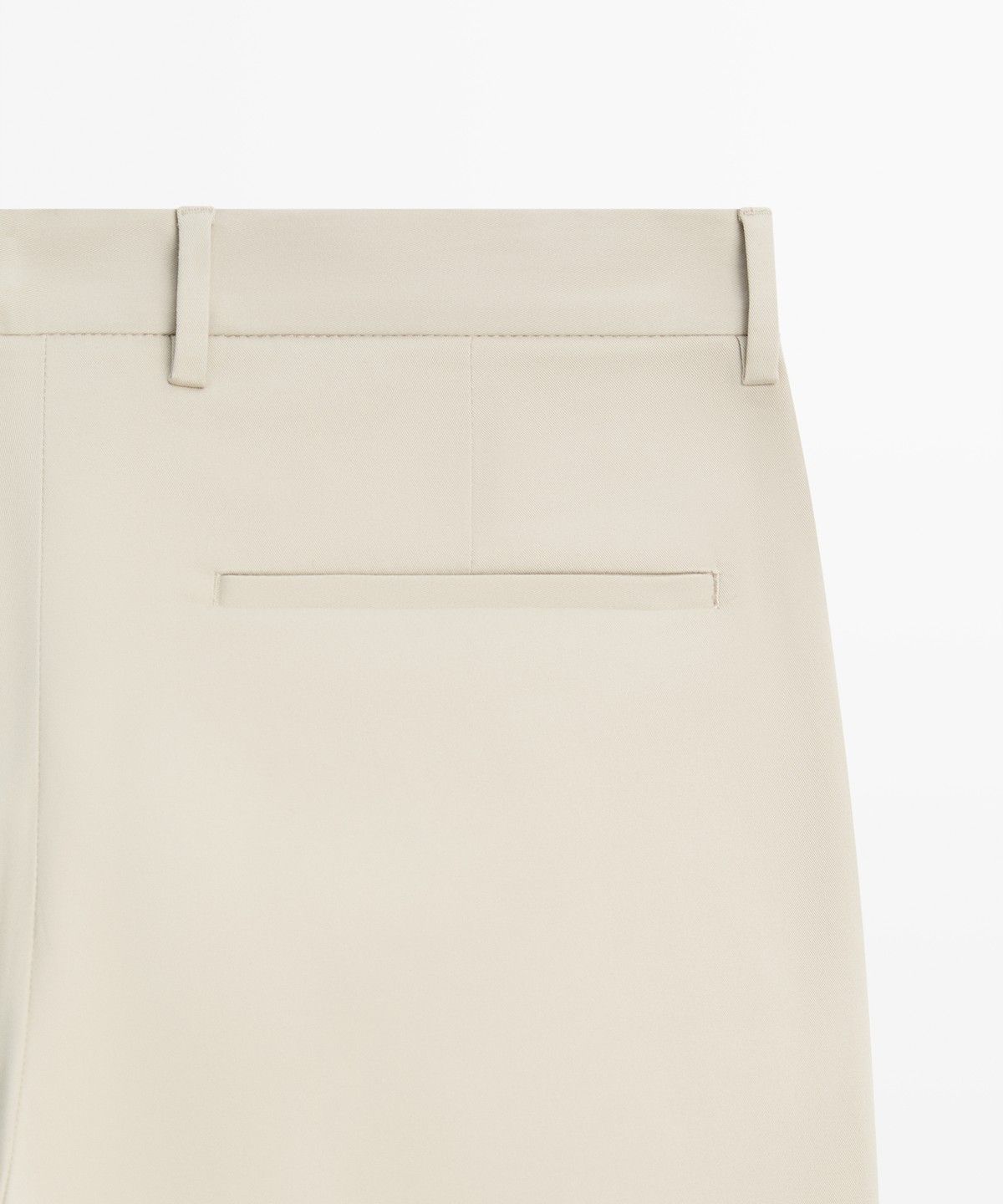 마시모두띠(MASSIMO DUTTI) 코튼 블렌드 슬림핏 팬츠