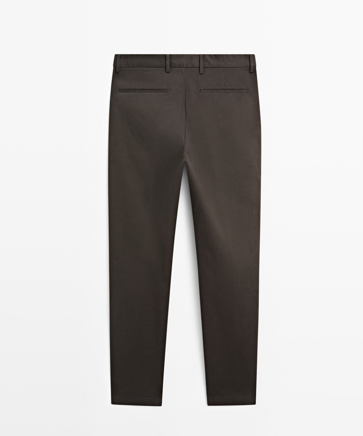 마시모두띠(MASSIMO DUTTI) 코튼 블렌드 슬림핏 팬츠