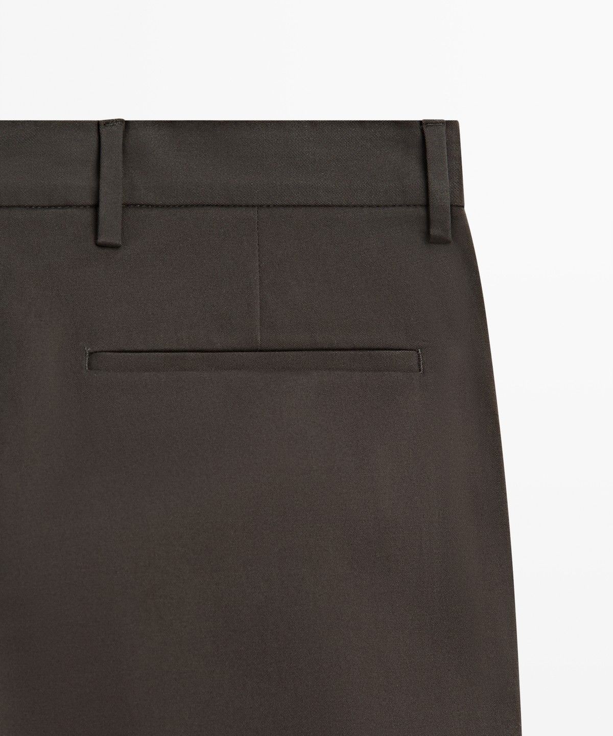 마시모두띠(MASSIMO DUTTI) 코튼 블렌드 슬림핏 팬츠