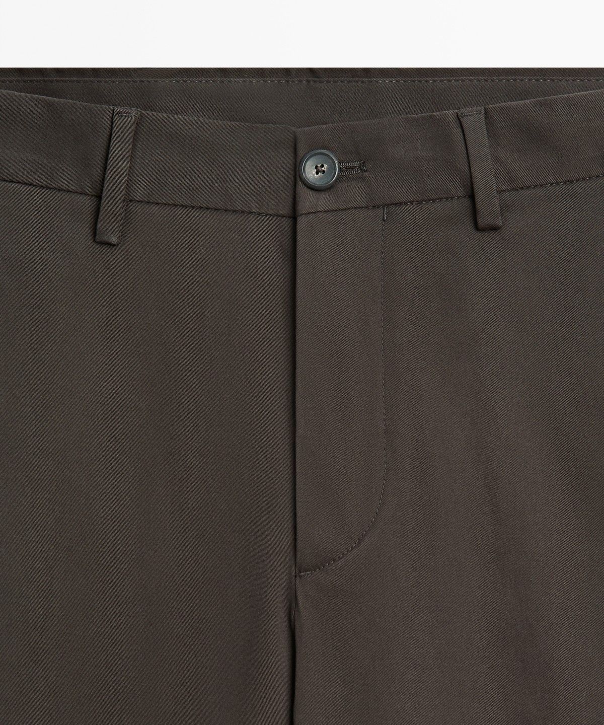 마시모두띠(MASSIMO DUTTI) 코튼 블렌드 슬림핏 팬츠
