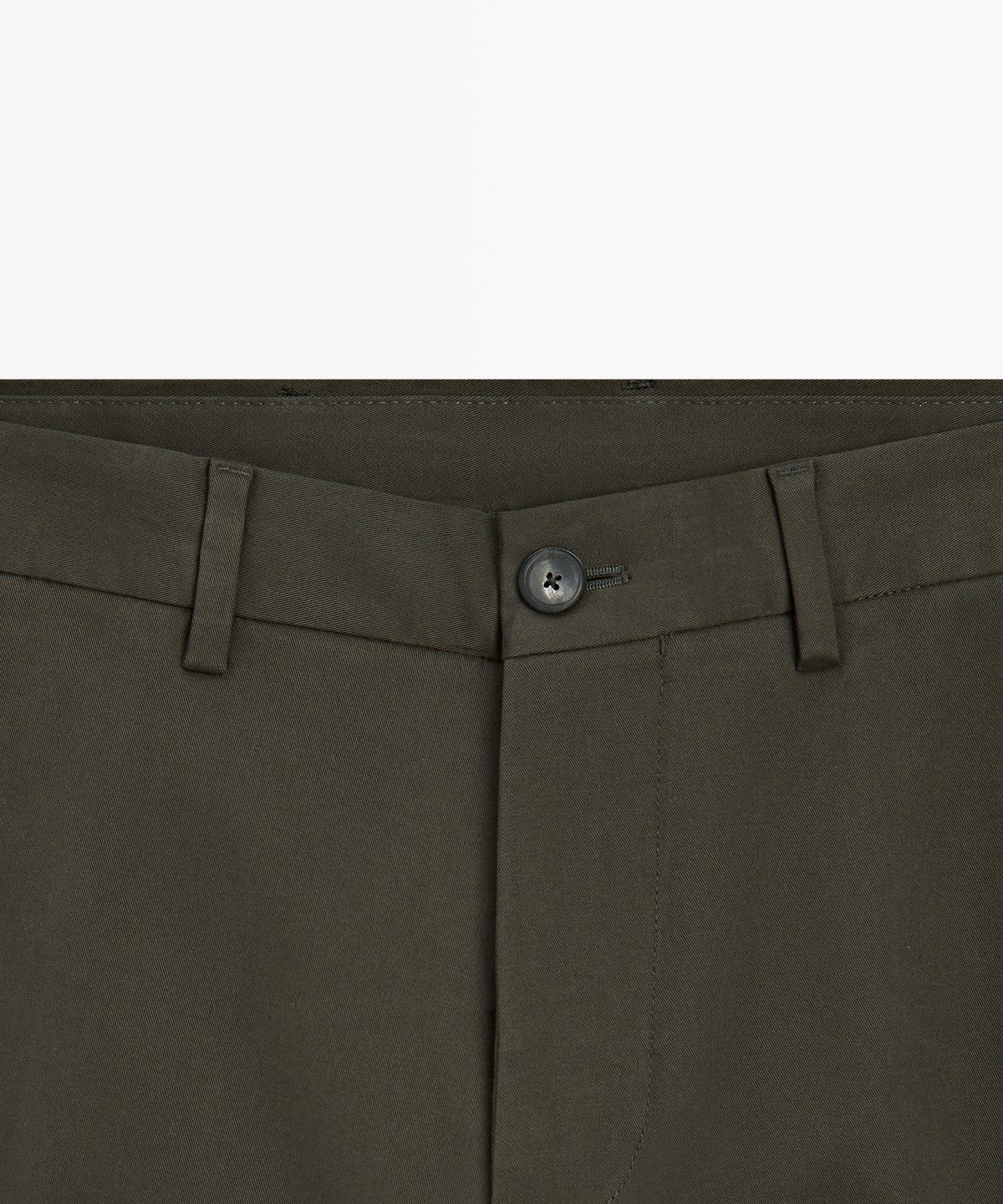 마시모두띠(MASSIMO DUTTI) 코튼 블렌드 슬림핏 팬츠