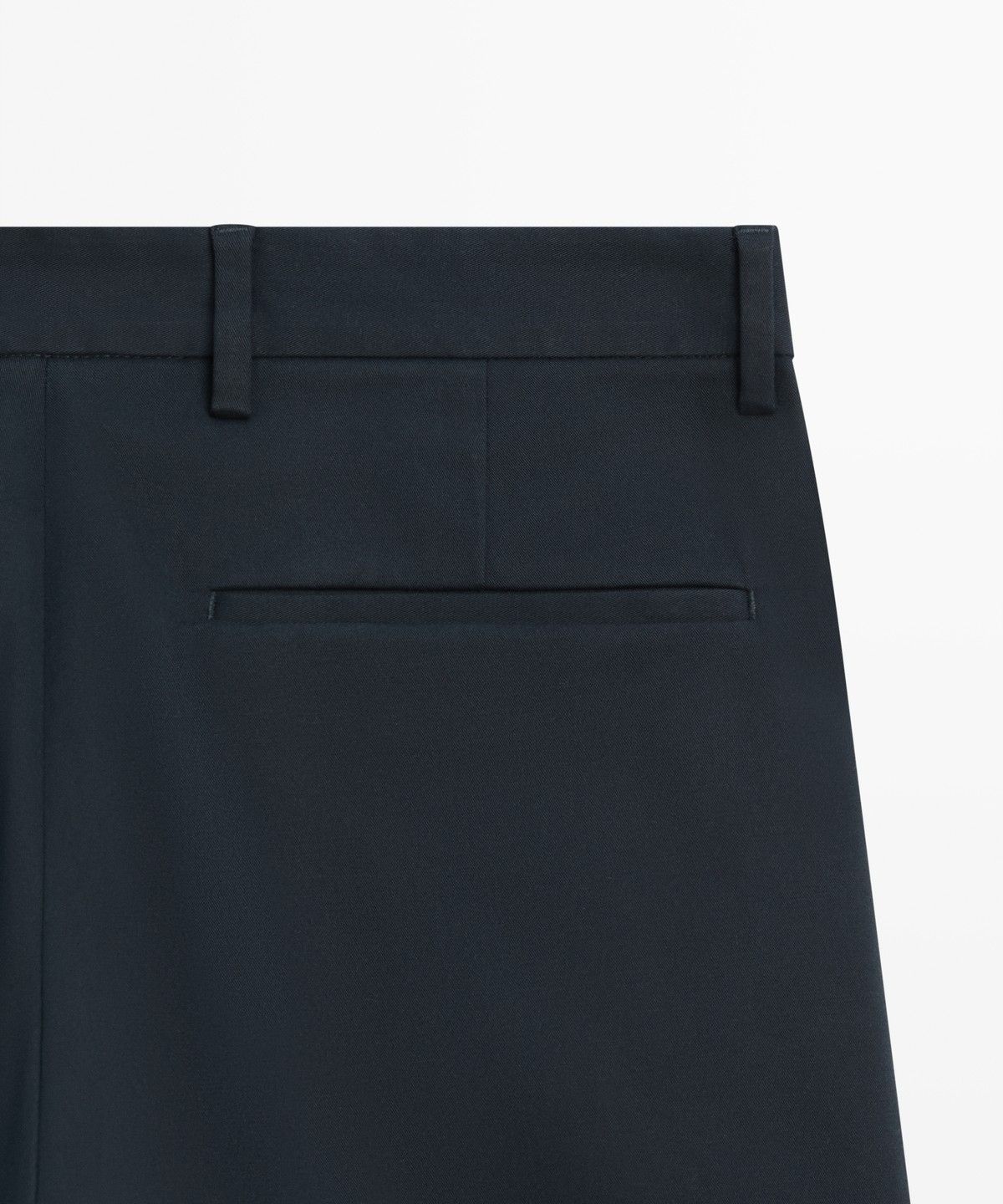 마시모두띠(MASSIMO DUTTI) 코튼 블렌드 슬림핏 팬츠