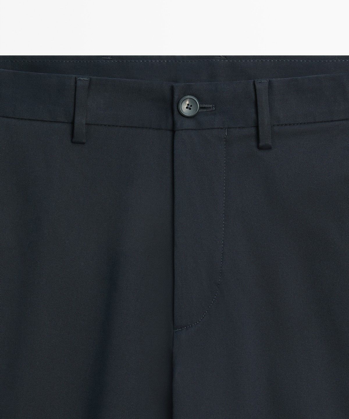 마시모두띠(MASSIMO DUTTI) 코튼 블렌드 슬림핏 팬츠