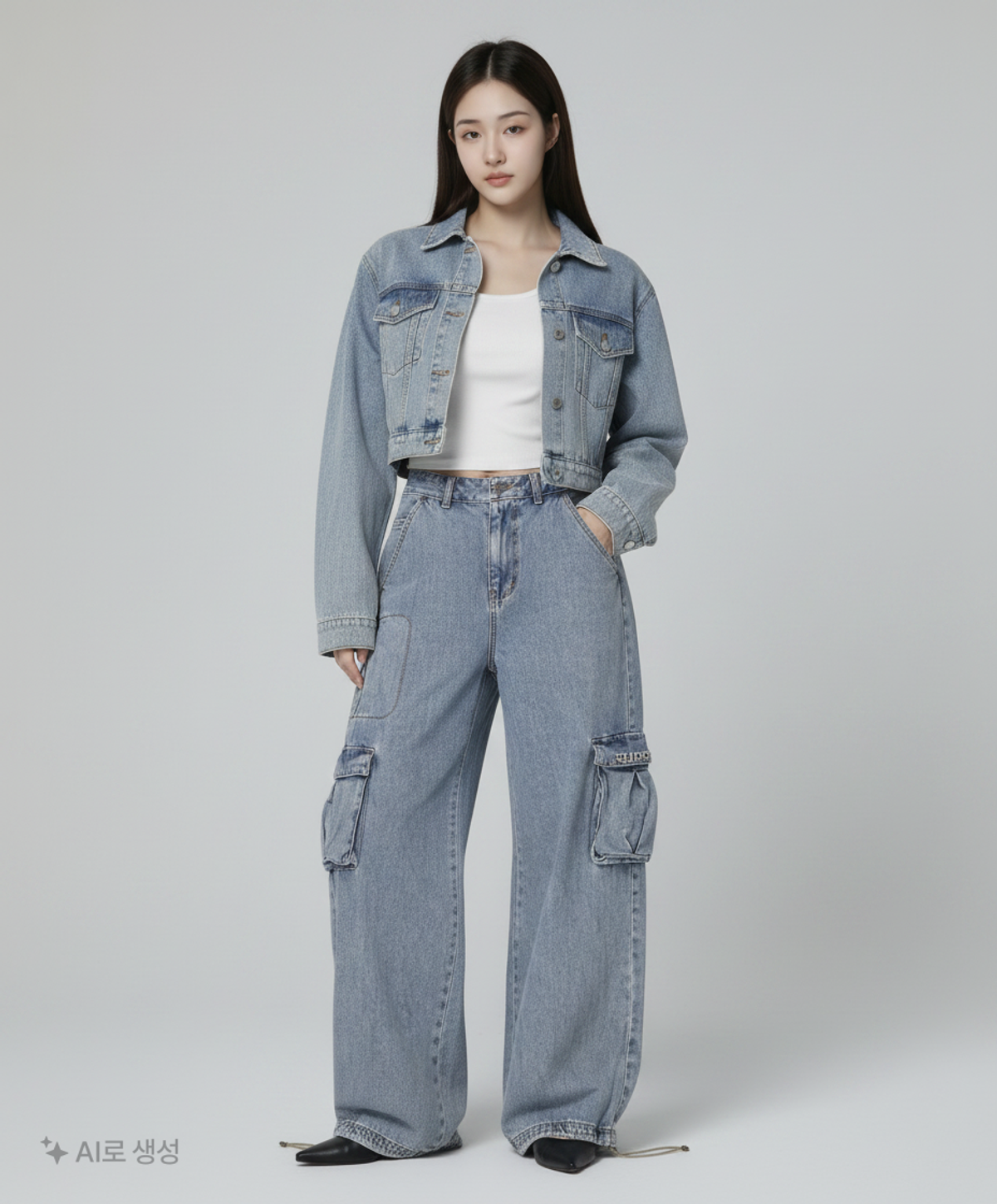 스컬프터(SCULPTOR) 청/데님 팬츠 M