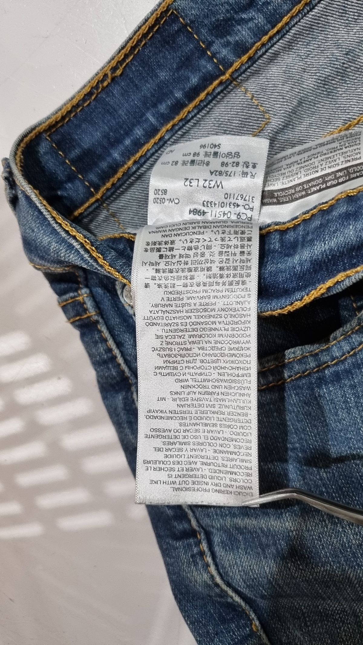 리바이스(LEVI'S) 청/데님 팬츠 W32 L33
