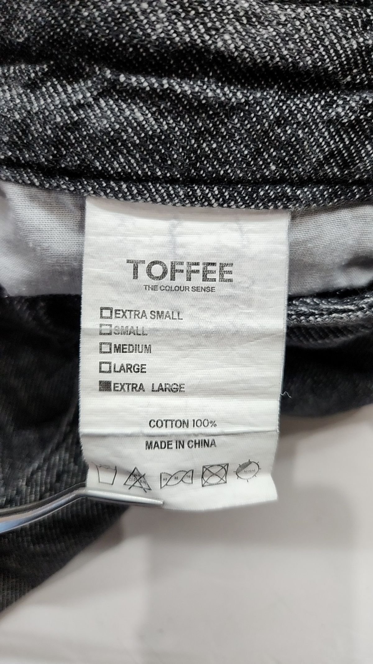 토피(TOFFEE) 청/데님 팬츠 XL